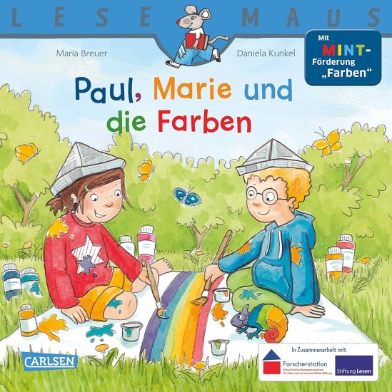 Lesemaus: Paul, Marie und die Farben